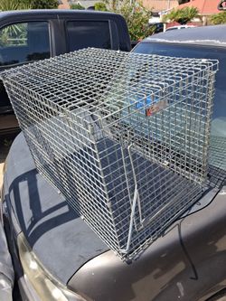 Any animal cage crate perfect