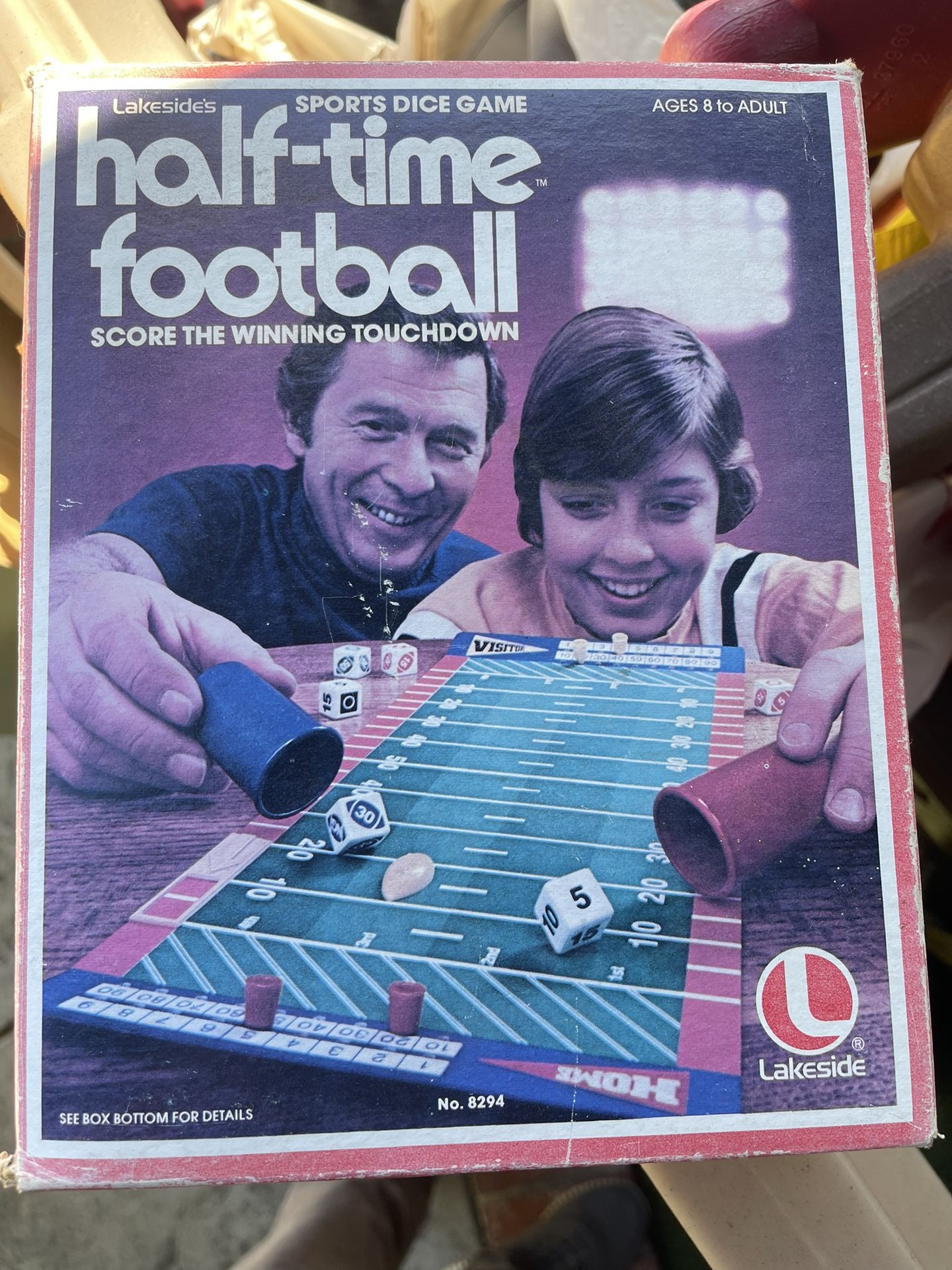 Vintage football game $10 cash only