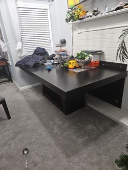 Table With Leaf, 12 Chairs