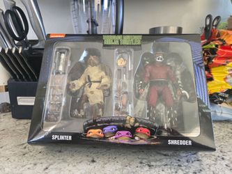 Ninja turtles splinter & shedder