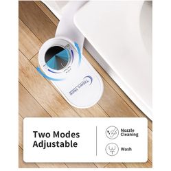 Bidet, Tibbers Home Self-Cleaning Nozzle and No-Electric Bidet Toilet Attachment, Fresh Water Sprayer, Easy to Install