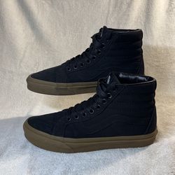 Shoes: Black Hightop Vans