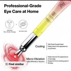 Re+ Firming Eye Serum + FREE Face & Neck Serum for Fine Lines, Wrinkles, Dark Circles, Puffiness & Eye Bags, PDRN + Peptide + Exosome Formula with Coo
