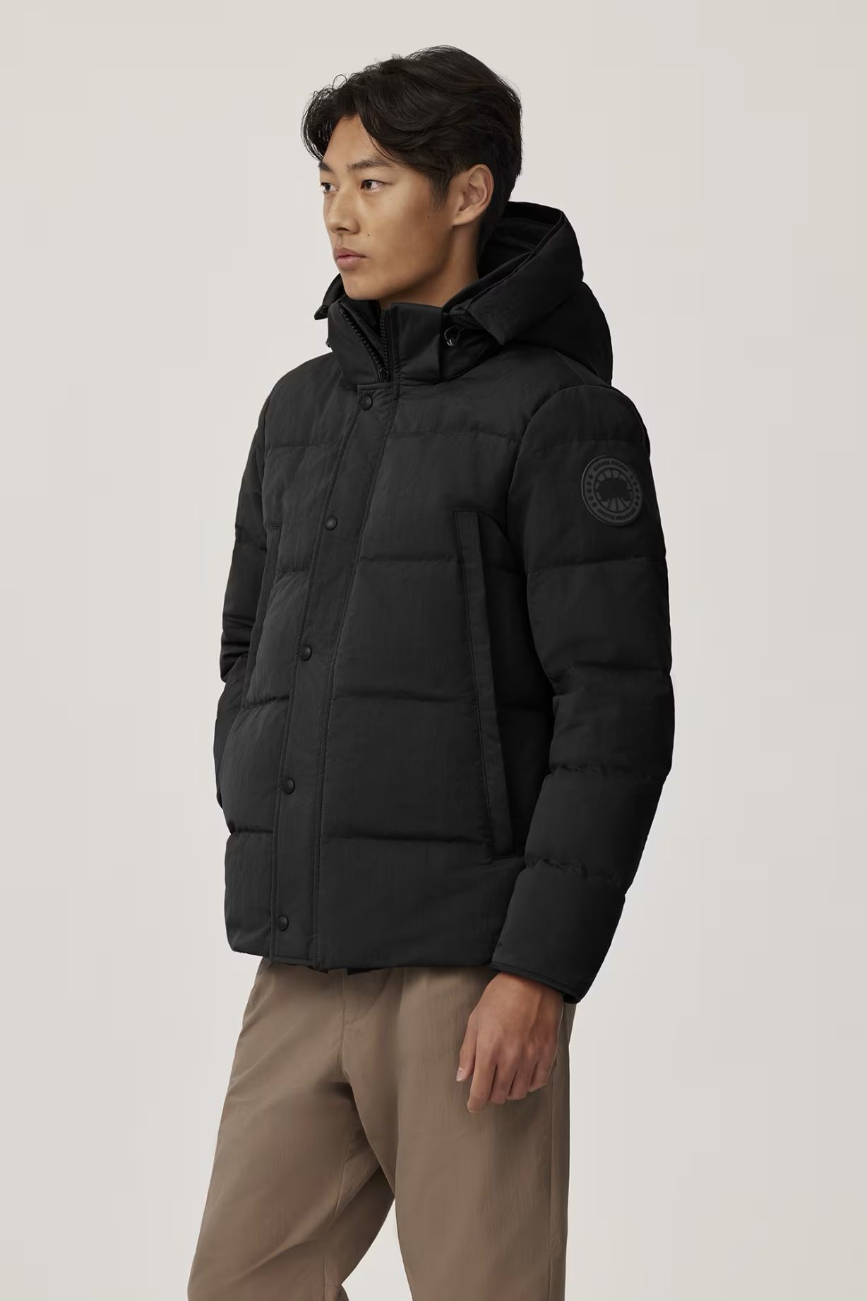 CANADA GOOSE Wyndham Cotton-Blend Enduraluxe® Hooded Down Parka