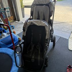 UPPAbaby Vista Stroller + Bassinet + Double Seat + Accessories (Full Set)