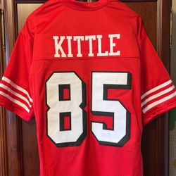 NFL SF 49er George Kittle #85 Custom Designed Throwback Jersey!