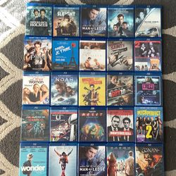 25 BLU-RAy’s