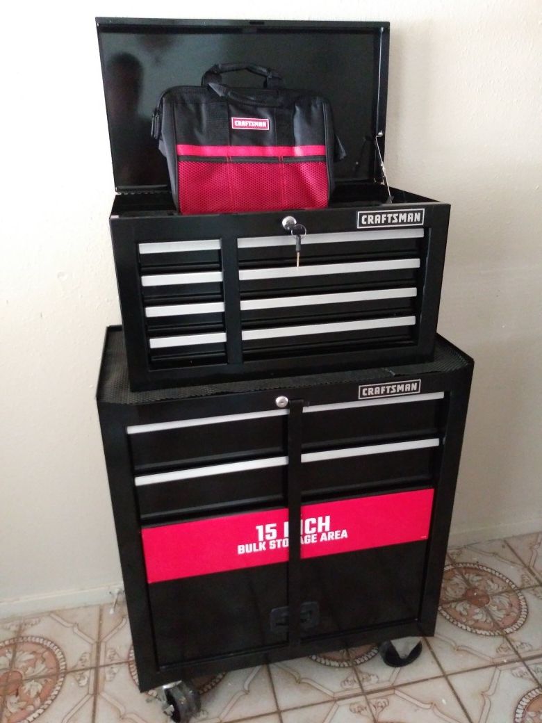 Tool box crafrsman 6 drawers ball bearing