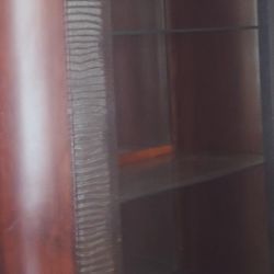 Nice Wood And Glass Shelf Chandler 85225 