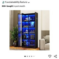 Display Case With Doors