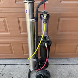  Pressure Washing Trailer, Hot wash, Window Cleaning Solar Panel Washing, Water Reclaim Vacuum 