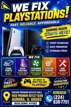 REPAIR PLAYSTATION