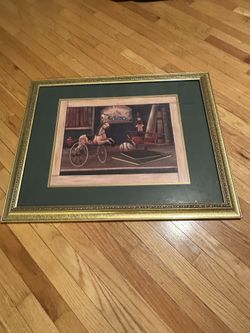 Open Tourer Childs room picture large frame 32 x 27