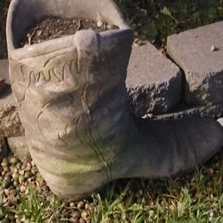 Giant Concrete Boot