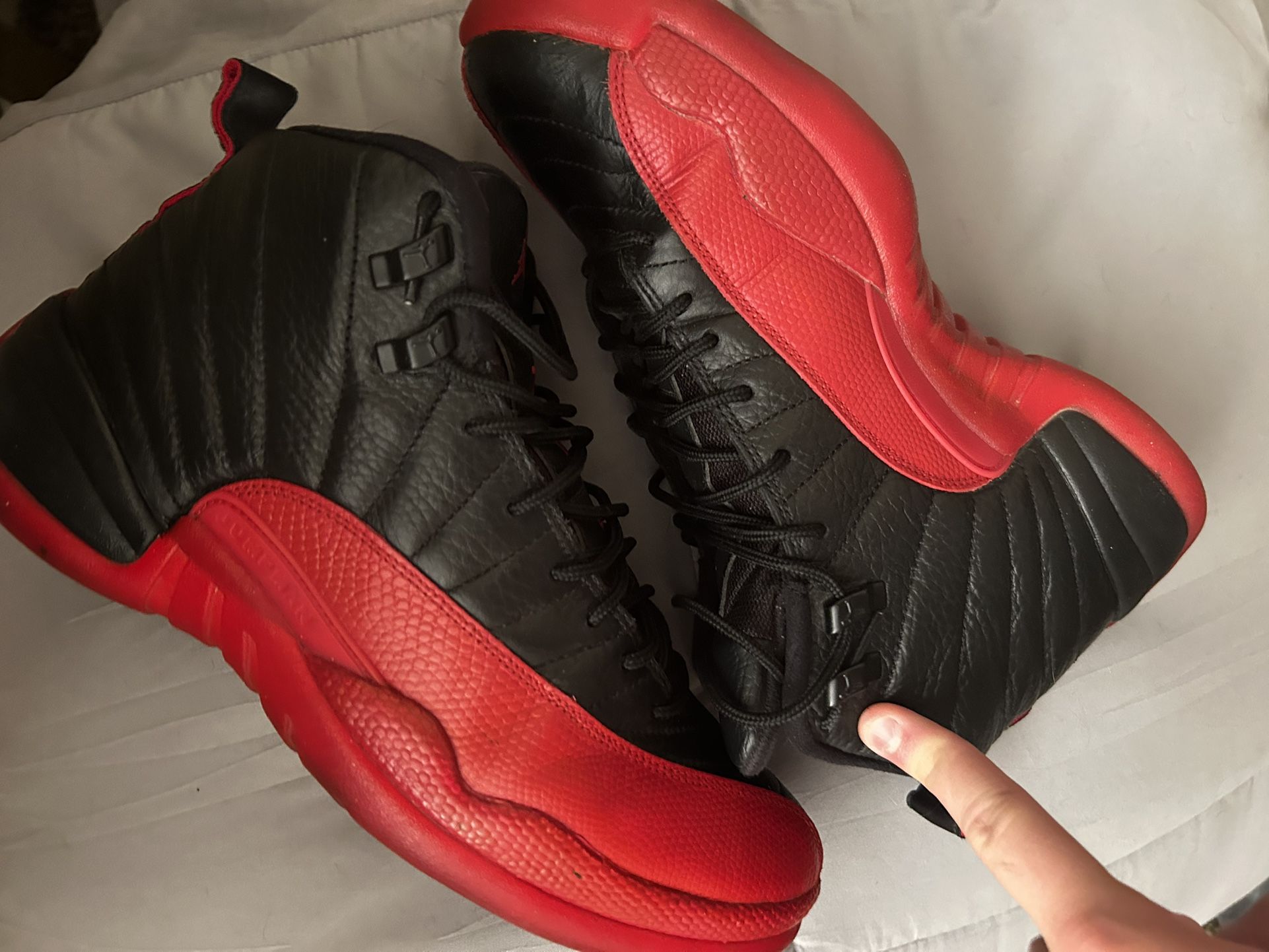 jordan 12 flu game size 9 