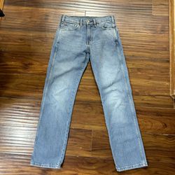 Levi Western Fit Jeans W29 L32, Blue Denim Jeans