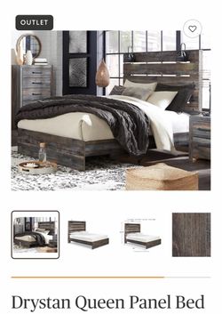 Queen Panel Bedframe