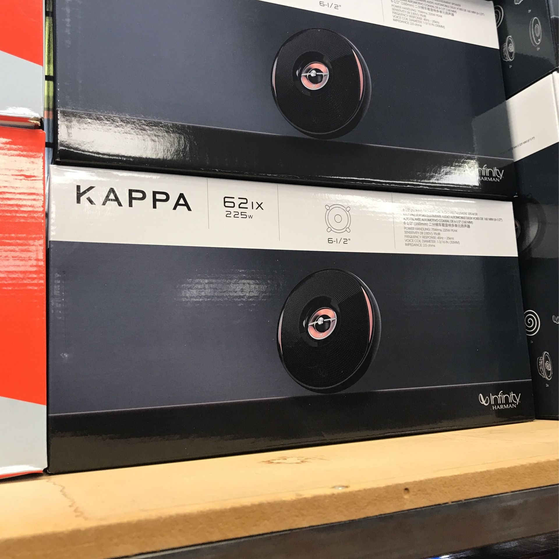 Infinity Kappa Inch Speakers On Sale Today! Only 99 Bucks!