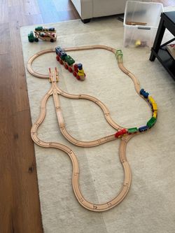 Misc Wooden Train Set Pieces
