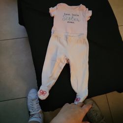 Babygirl Onesie Pant Set