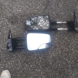 Chevy Silverado Truck Extended Tow Mirrors
