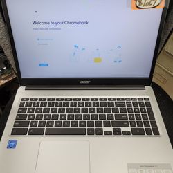 15.6" Acer Chromebook CB315-3H Silver Computer