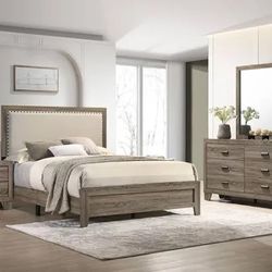 4 PCS Queen Bedroom Set