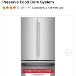 Kitchen aid 36 Inch Fridge Brand New 