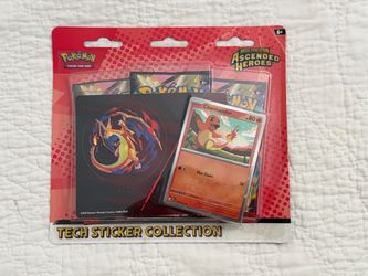Pokemon TCG ascended heroes charizard tech sticker blister