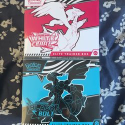 Pokemon Black Bolt & White Flare Elite Trainer Box
