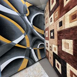 Large Area Rugs – Set of Two