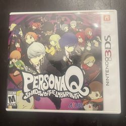Persona Q shadow of labyrinth 3DS