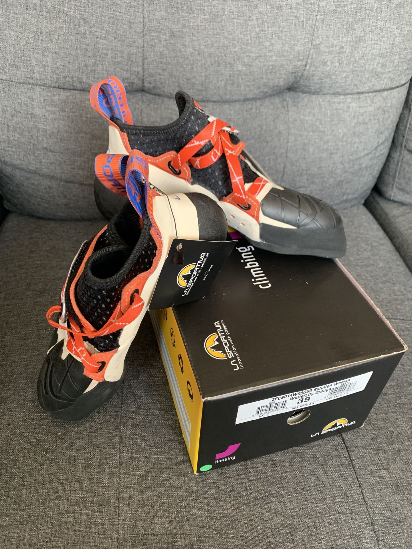 La Sportiva Solutions EU39 Brand New Women’s Climbing Shoe (US 7.5)