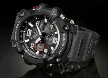 Casio Master G-Shock Mudmaster Men's Solar Power Watch GSG100-1A