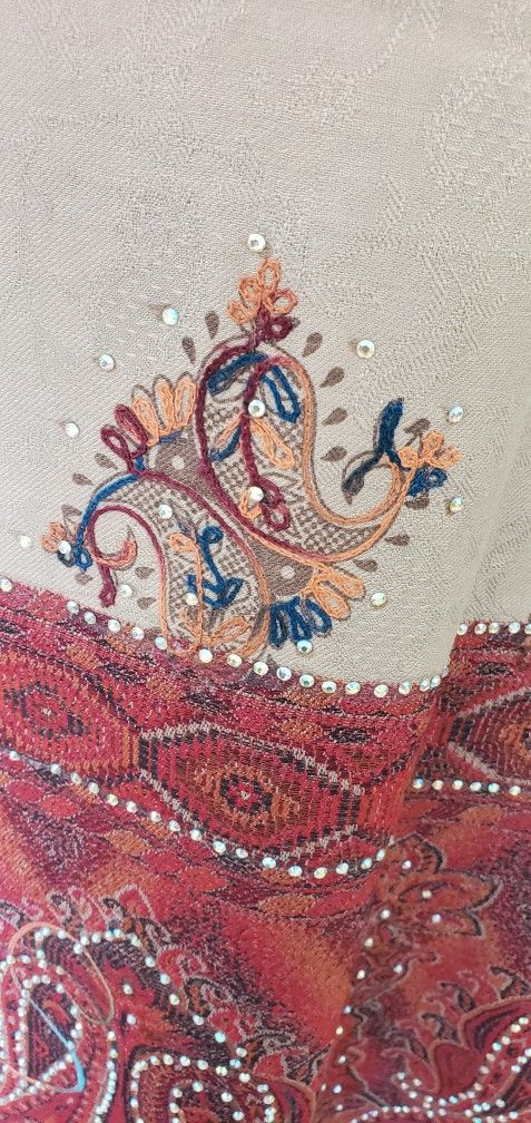 Real Pashmina Big Shawl Good For Chirstmas Gift Brand New