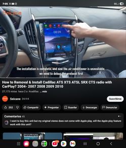 Selling androi telsa radio for cadillac