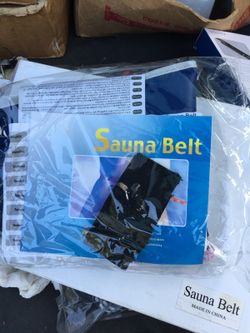Brand new sauna belt