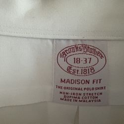 Brooks Brother Men’s Long Sleeve Button Up 18-37