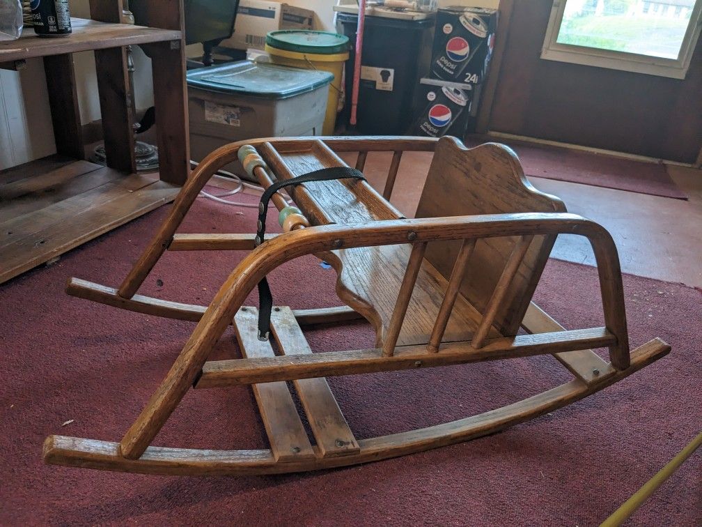 Delphos Bending Co 1950s Kids Rocker