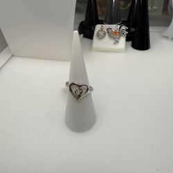 925 Sterling Silver Ring High Quality Mother Ring 6-7 Available 