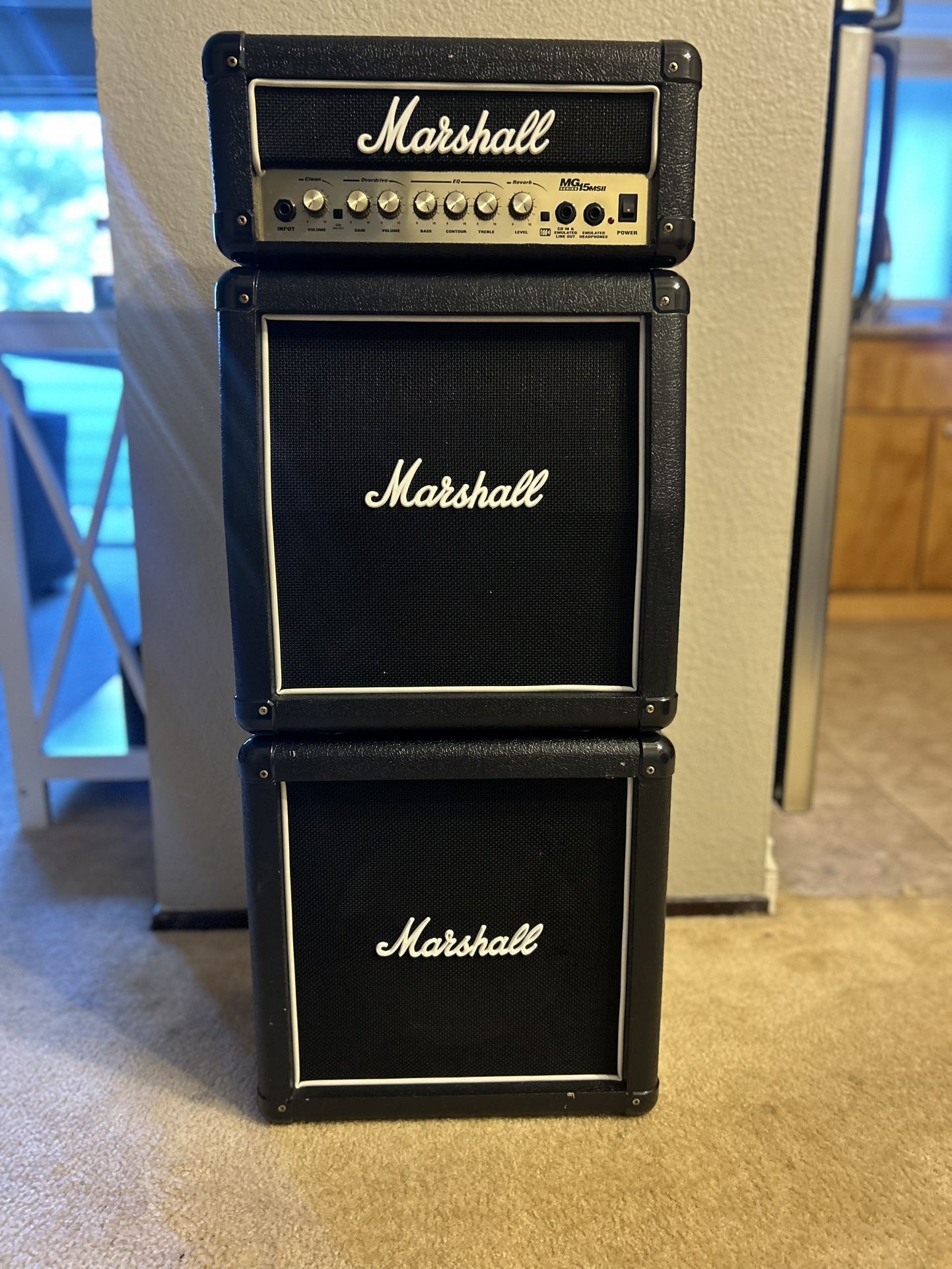Marshall MG15MSII Micro Stack Guitar Amp