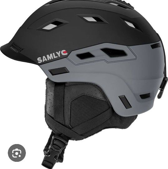 SAMLYC Ski Helmet, Snowboard Helmet, Snow Sports Helmet, Active Ventilation Audio Compatible Helmets