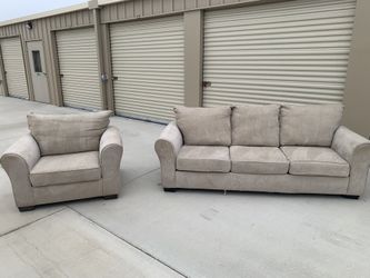 sofa and loveseat