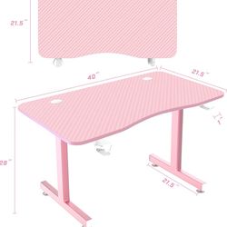 Gaming Pink Table