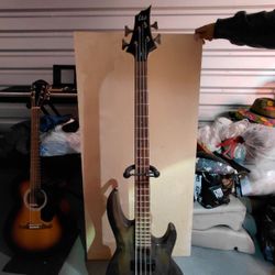 ESP LTD B-204 Spalted Maple 4-String Bass Guitar – Like New