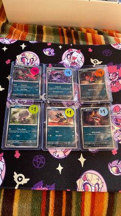 🦇Dark Common Card Lot🦇
