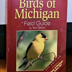 Birds of Michigan Field Guide by Stan Tekiela 2nd Edition - Red Cover