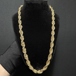 14K Gold filled Rope chain
