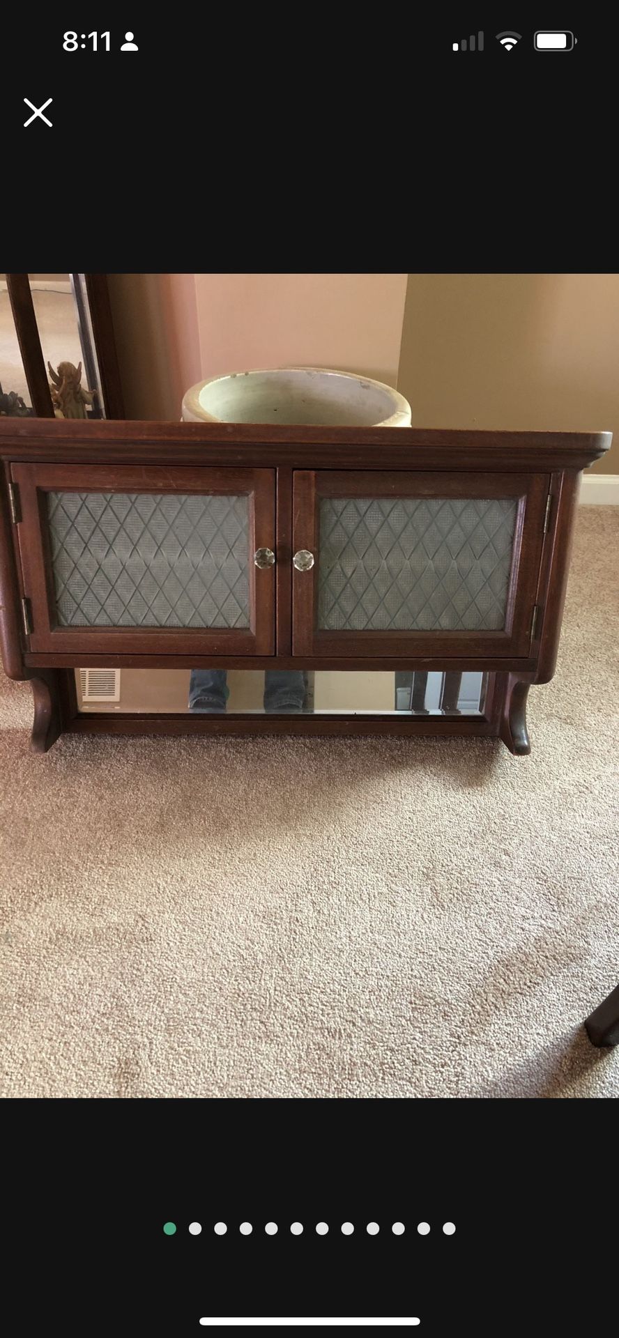 Antique Dental Cabinet – Top Only