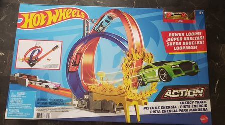 New Hot Wheels  Car's, Action, Power Loops, Energy Track